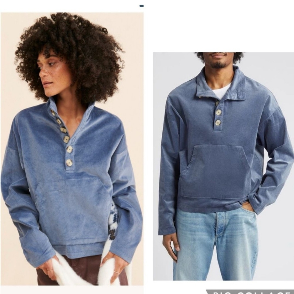 Falling Forward Knitted Button Turtleneck Top Pul… - image 2